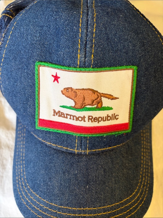 Marmot Accessories - Marmot Blue Denim graphic Hat
